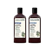 Scalp Care Shampoo + Conditioner - 100% Vegan Formula Infused with Aloe Vera Gel, Eco-Friendly, Cruelty-Free, No Parabens, No Silicones, No Sulfates - 24 fl oz