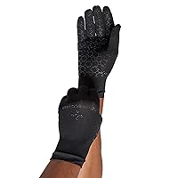 Core Compression Infrared Full Finger Gloves| Non-Slip, Touchscreen Compatible, Warming Gloves for Stiffness