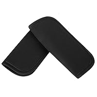 Accmor Baby Car Seat Straps Covers, Soft Seat Belt Covers for Baby Kids, Strap Pads Covers for Car Seats, Pushchair, Stroller, Black