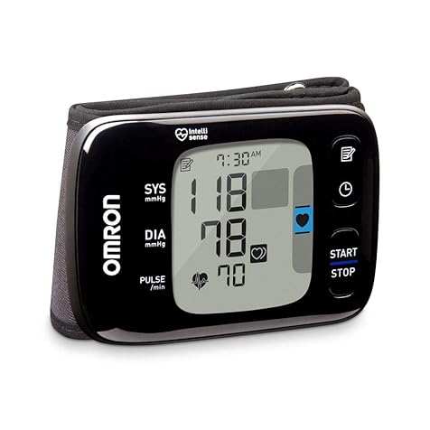 7 Series Wireless Wrist Blood Pressure Monitor, Black