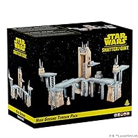 Star Wars Shatterpoint High Ground Terrain Pack | Tabletop Miniatures Game | Strategy Game | Battle Game for Kids and Adults | Ages 14+ | 2 Players | Avg. Playtime 90 Mins | Made by Atomic Mass Games