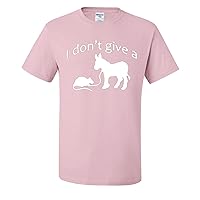 I Dont Give A Rats Funny Graphic Mens T-Shirts