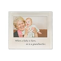 Lawrence Frames When a Baby is born so is a Grandmother Silver Plated 6x4 Picture Frame (507764)