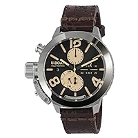 Classico 45 tungsteno Mens Analog Automatic Watch with Leather Bracelet 9567