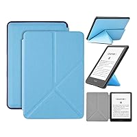 for Kindle Paperwhite 11Th Gen 2021 New Kindle 6.8Inch Ultra Thin Origami E-Reader Cover,Blue