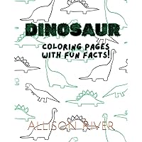 Dinosaur Coloring Pages with Fun Facts!