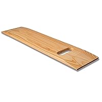 DMI Transfer Board and Slide Board Made of Heavy-Duty Wood for Patient, Senior and Handicap Move Assist and Slide Transfers, FSA HSA Eligible, Holds up to 440 Pounds, 30 x 8 x .75 (Pack of 10)