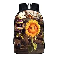 Plants vs. Zombies Game Image Printed Rucksack Backpack Casual Dayback /4