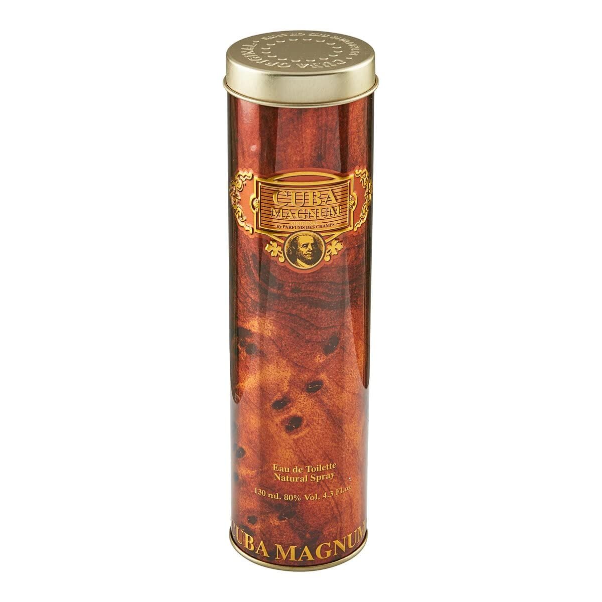 Cuba Magnum Gold By Cuba For Men, Eau De Toilette Spray, 4.3-Ounce Bottle