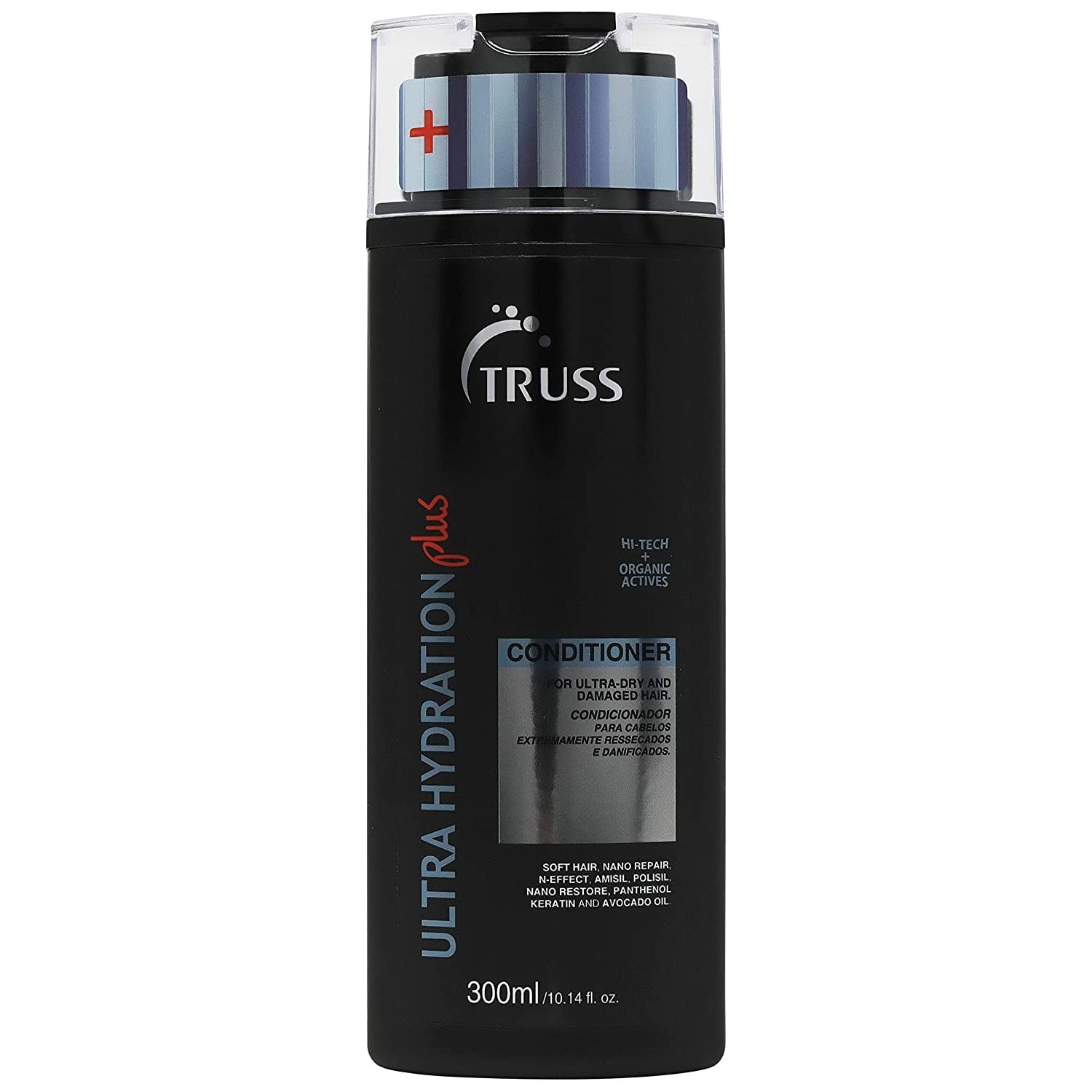 Truss Ultra Hydration PLUS Conditioner - For Extremely Dry, Damaged Hair, Intensive Repair, Hydration, Restores Elasticity, Color Protection, Anti-Frizz Conditioner, Ideal for All Hair Types & Textures