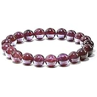 100% Natural Red Garnet Star Light Gemstone Crystal Round Beads Women Men Bracelet 7-12mm AAAA