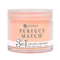 LeChat Perfect Match 3in1 Powder Peach Blast, Orange, 1.48 Ounce
