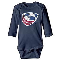 Baby's USA RUGBY LOGO Hanging Bodysuit Romper Playsuit Outfits Clothes Climbing Clothes Long Sleeve
