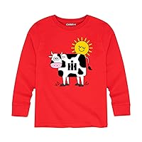 Country Casuals International Harvester - IH Cow - Toddler Long Sleeve Graphic T-Shirt