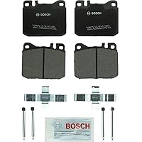 BOSCH BP145 QuietCast Premium Semi-Metallic Disc Brake Pad Set - Compatible With Select Mercedes-Benz (C, CE, CD, D, E, S, SD, SE, SEL, SLC, SL) 220, 230, 240, 280, 350, 380, 450, 500 + More; Front
