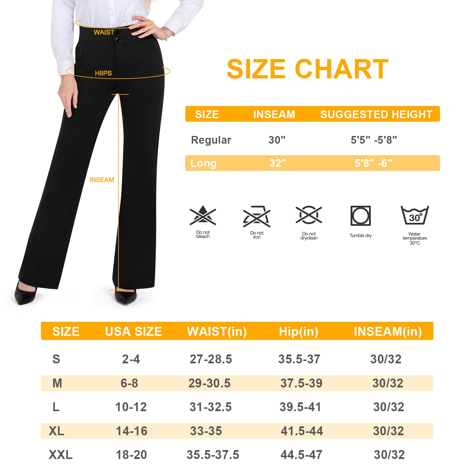 Mua PUWEER Women's High Waist Dress Pants with Pockets, Stretch Work Pants  for Women, Dress Slacks for Women Work Casual trên Amazon Mỹ chính hãng  2023 Giaonhan247