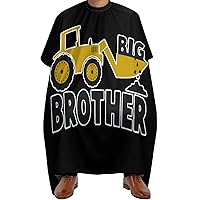 Big Brother Gift for Tractor Adult Barber Cape Professional Salon Hairdressing Apron Printed Hair Cutting Cape