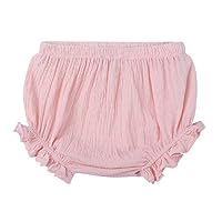Toddler Infant Baby Girl Solid Shorts Bottoms Lace Short PP Pant Cotton Linen Bloomers Kid Panties