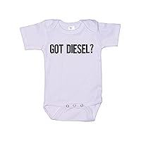 Truck Driver Onesie/Got Diesel/Baby Semi Outfit/18 Wheeler Bodysuit/Super Soft Romper