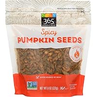 365 by Whole Foods Market, Pumpkin Seeds, Spicy, 8 Ounce