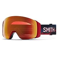 SMITH 4D MAG Goggles with ChromaPop Lens – Performance Snowsports Goggles for Skiing & Snowboarding