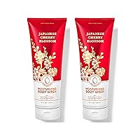 Bath and Body Works Moisturizing Body Wash with Shea Butter and Cocoa Butter 10 FL Oz / 296 ML - 2 Pack (Japanese Cherry Blossom)