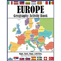 Europe Geography Activity Book Europe Geography Activity Book Paperback Spiral-bound