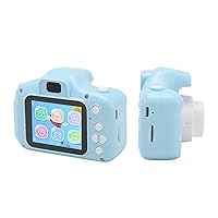 Digital Camera, Multimode Filter Cute Portable Camera with Cord for Home Blue