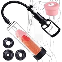 Male Enhancement Growth Pump Pump for Man Men's Vacuum Pump Enlargement Penispumps Men's Portable Increase Size QQWE32
