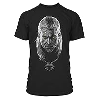 JINX The Witcher 3 Toxicity Men's Gamer Graphic T-Shirt - Glows in The Dark