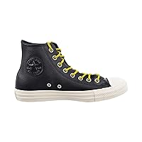 Converse Chuck Taylor All Star HI Mens Shoes Black/Bold Citron/Egret 163339c (4 M US)