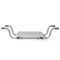 Adjustable Shower Bench Seat - 330lb Capacity Across Tub Suspended Bath Bench for Elderly and Disabled