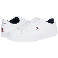 Tommy Hilfiger Men's Brecon Sneaker, White 142, 7.5M