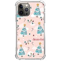 Christmas Tree Lights Pattern Case Compatible with iPhone 15 Pro Max，Cute December Christmas Tree Lights Pattern Case for Cool Girl Boy ,Unique Soft TPU Bumper Cover Case for iPhone 15 Pro Max