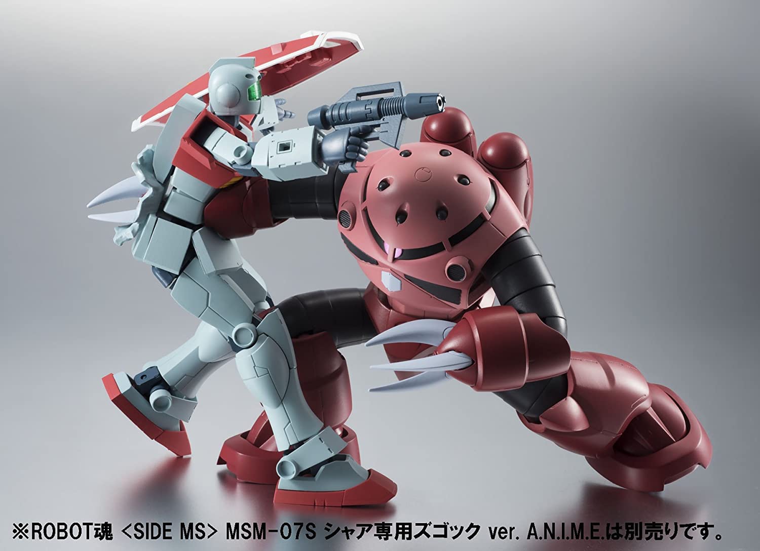 TAMASHII NATIONS - Mobile Suit Gundam - Side MS RGM-79 GM ver. A.N.I.M.E, Bandai Spirits Robot Spirits Figure