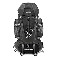 AKDXM80L Outdoor Sport Travel Daypack With suspension frame, super breathable,Mountain Camping Trekking Daypack Gear,C