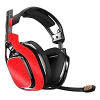 MightySkins Glossy Glitter Skin for Astro A40 - Red | Protective, Durable High-Gloss Glitter Finish | Easy to Apply, Remove, and Change Styles | Made in The USA