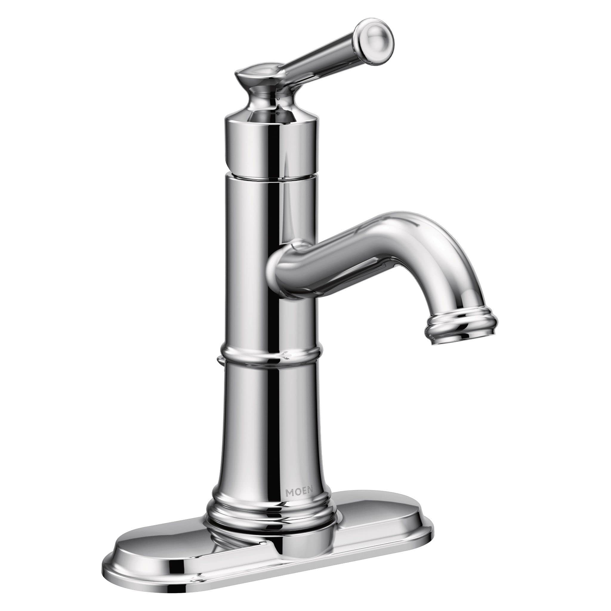 Moen Belfield Chrome One-Handle Bathroom Faucet, 6402