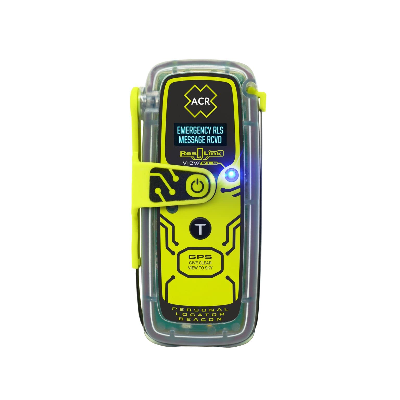 ACR ResQLink View RLS Personal Locator Beacon with New Return Link Service
