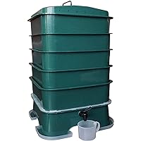 Plus 5-Tray Worm Compost Bin – Easy Setup and Sustainable Design