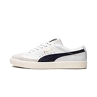 Puma Mens Basket VTG Lace Up Sneakers Shoes Casual - White