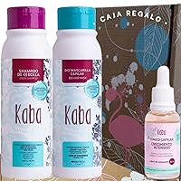 KABA Kit de Crecimiento y Reparación Intensivo: KABA Shampoo de Cebolla, KABA Bio Mascarilla Capilar y KABA Tónico Capilar Crecimiento Intensivo