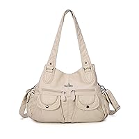 Nicole & Doris Women's Handbag, Crossbody Bag, 3-Way Tote Bag, Large Capacity, Shoulder Bag, Many Pockets, Mother's Bag, Stylish, PU Leather, Women's, Bag, Water Repellent, Popular Bag, Brand,