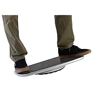 BASE Standing Desk Balance Board – Office Wobble Board with Anti-Fatigue Mat gentle balance board standing desk mat balancing board rocker board accessories exercise equipment Improve Posture & Focus