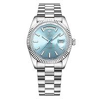 CADISEN Men's Automatic Watch Sapphire Luxury Mechanical Watch Stainless Steel Waterproof Watch Casual Homage