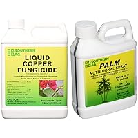 Southern Ag Liquid Copper Fungicide, 32oz - Quart & Palm Nutritional Nutrional Spray, 16oz - Pint