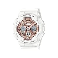 G-Shock Casio Women's GMS-S120MF-7A2CR Analog-Digital Display Quartz White Watch