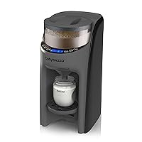 Baby Brezza New and Improved Formula Pro Advanced Formula Dispenser Machine - Automatically Mix a Warm Formula Bottle Instantly - Easily Make Bottle with Automatic Powder Blending, Charcoal