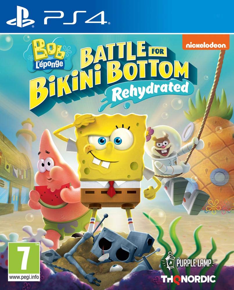 Nintendo Spongebob Squarepants: Battle for Bikini Bottom - Rehydrated (PS4) - Nintendo Switch