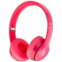 Beats Solo 2 WIRED On-Ear Headphone - Pink - NOT WIRELESS (Renewed)